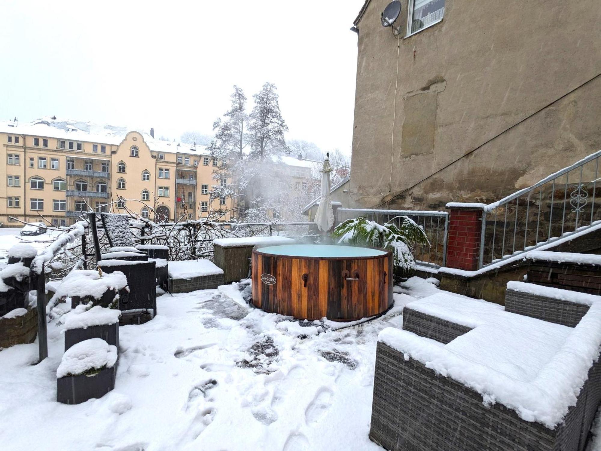Hw2 - Urlaubsmagie - Sauna & Whirlpool Fuer Alle Sebnitz Buitenkant foto